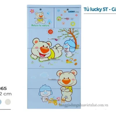 TỦ LUCKY 5T - GẤU NẰM