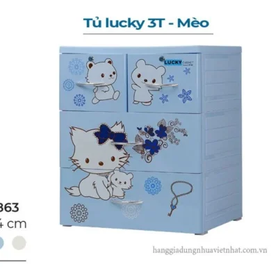 Tủ lucky 3T - Mèo