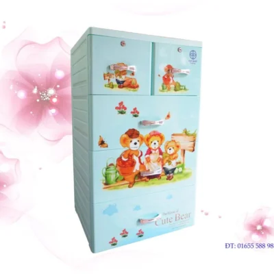 TỦ LUCKY 4T - GẤU VÀNG