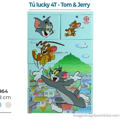 TỦ LUCKY 4T - TOM & JERRY