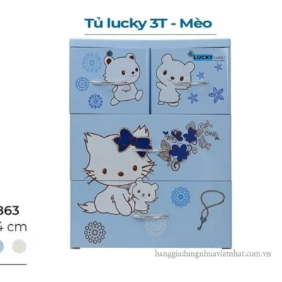 Tủ lucky 3T - Mèo