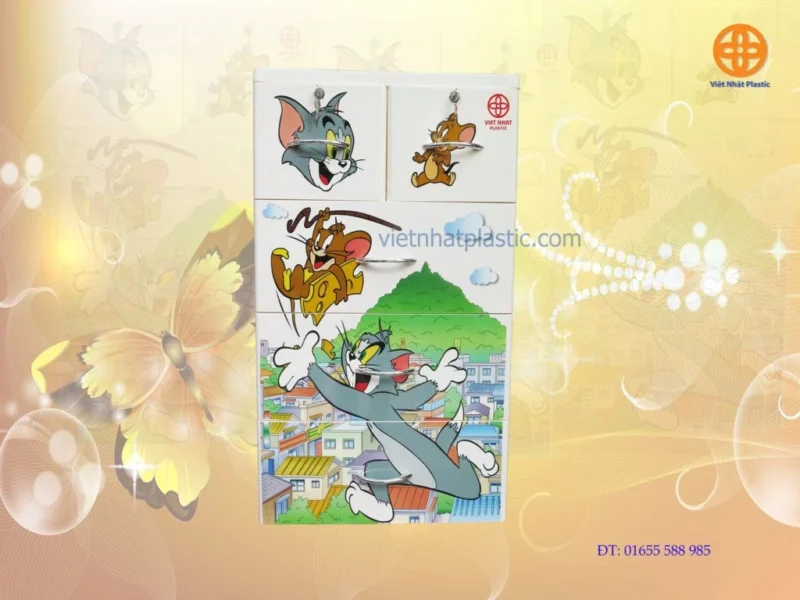 TỦ LUCKY 4T - TOM & JERRY