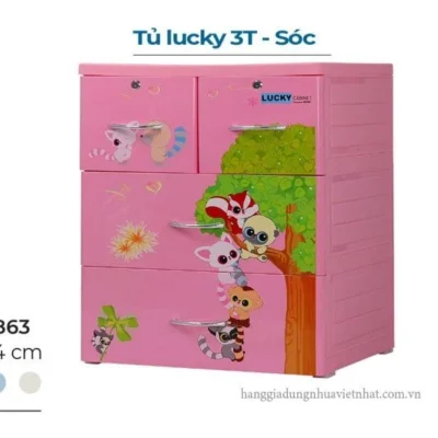 TỦ LUCKY 3T - SÓC