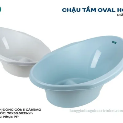 CHẬU TẮM OVAL HOKORI 2256