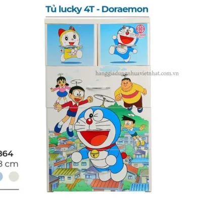 Tủ lucky 4T - Doremon