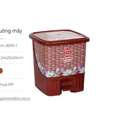 BẬT RÁC VUÔNG MÂY 8001-1