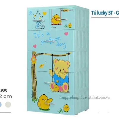 Tủ lucky 5T - Gấu Xích Đu