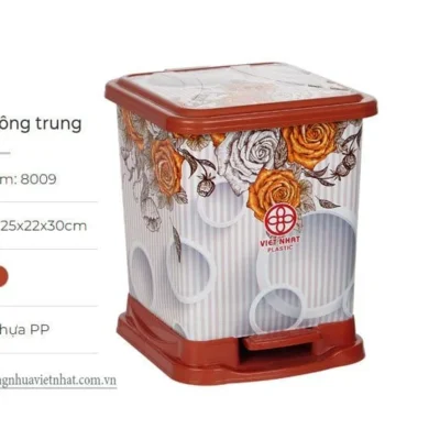 BẬT RÁC VUÔNG TRUNG 8009