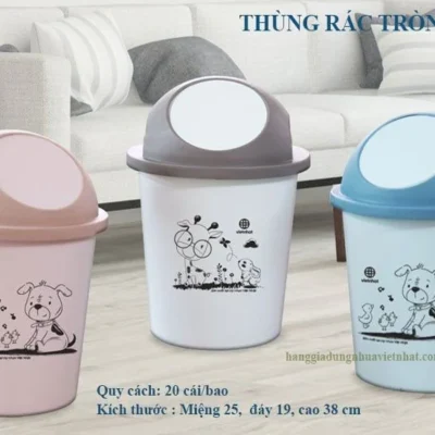 THÙNG RÁC TRÒN 5306