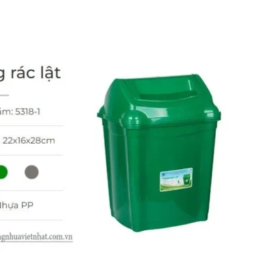 THÙNG RÁC LẬT 5318 -4