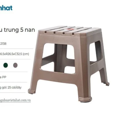 Ghế đẩu trung 5 nan2138