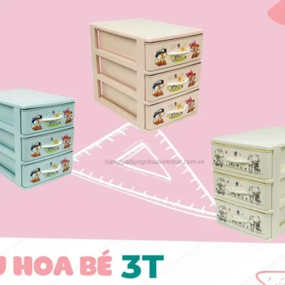 Tủ Hoa Bé 4T