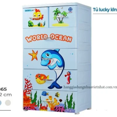 TỦ LUCKY LỚN 5T  - CÁ HEO