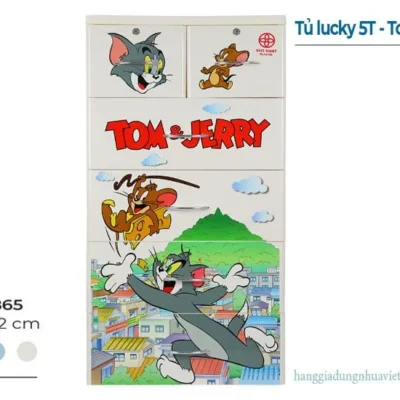 TỦ LUCKY 5T - TOM & JERRY